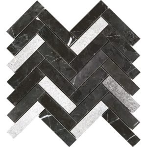 Petra Dark Long Herringbone